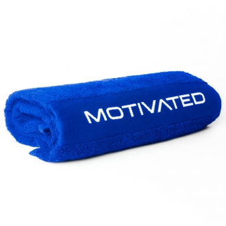 MOTIVATED - Športový uterák 340 (modrý)