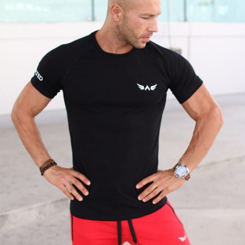 Exalted - Pánske fitness tričko S1 (čierna)