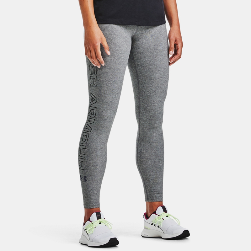 Under Armour - Dámske legíny s nápisom na boku (čierna) 1356403-001 - M