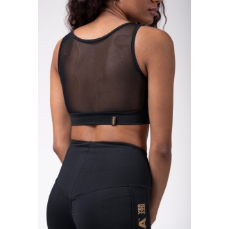 NEBBIA - Mini top Gold mesh 830 (black)