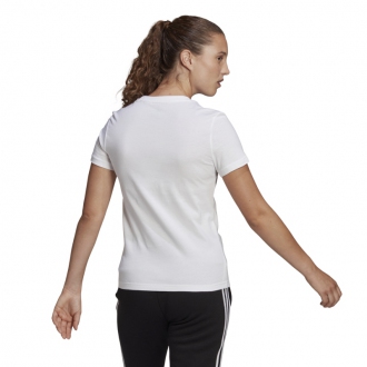 ADIDAS - Tričko dámske Slim Logo (biela) GL0768