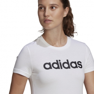 ADIDAS - Tričko dámske Slim Logo (biela) GL0768