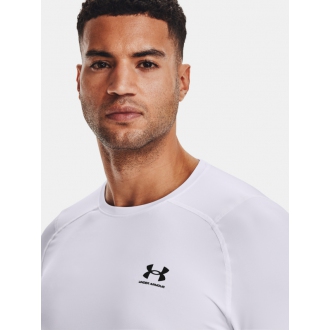 Under Armour - Pánsky nátelník s dlhým rukávom (biela) 1361506-100