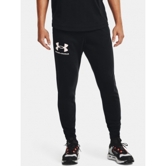 Under Armour - Výpredaj pánske tepláky Rival Terry (čierna) 1361642-001