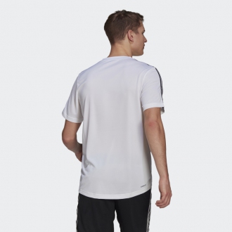 ADIDAS - Tričko pánske 3 Stripes (biela) GM2156