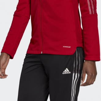 ADIDAS - Červená mikina dámska Tiro 21 GM7305