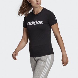 ADIDAS - Tričko dámske Slim Logo (čierna) GL0769