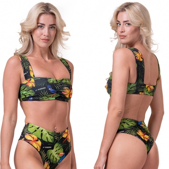 NEBBIA - Bikini vrchný diel MIAMI RETRO 553 (tr. jungle green)