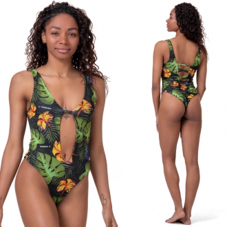 NEBBIA - Monokini 560 (tr. jungle green)