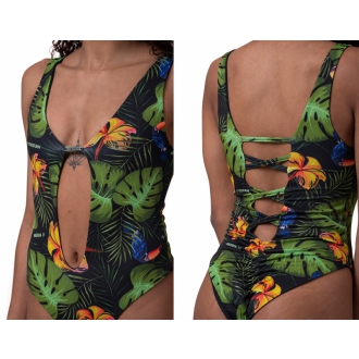 NEBBIA - Monokini 560 (tr. jungle green)