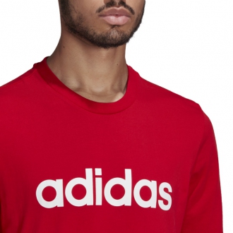 ADIDAS - Tričko pánske Linear logo (červená) GL0061