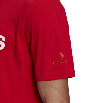 ADIDAS - Tričko pánske Linear logo (červená) GL0061