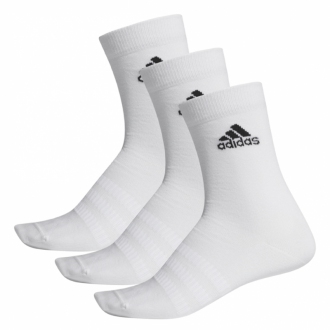 ADIDAS - Ponožky klasické unisex 3 PACK (biela) DZ9393