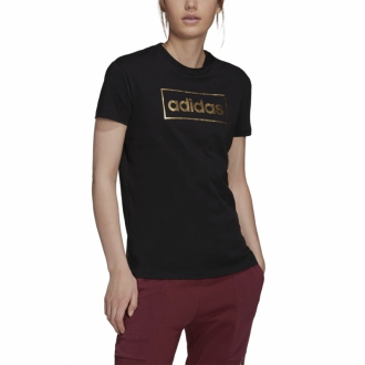 ADIDAS - Výpredaj tričko dámske Foil Box Graphic (čierna) H14694