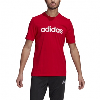 ADIDAS - Tričko pánske Linear logo (červená) GL0061