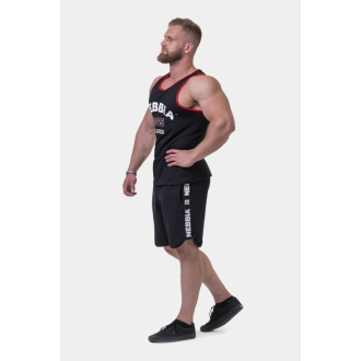 NEBBIA - Tielko pánske Old-school Muscle 193 (black)