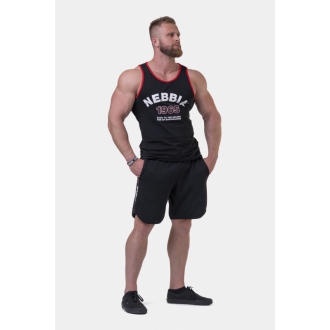 NEBBIA - Tielko pánske Old-school Muscle 193 (black)