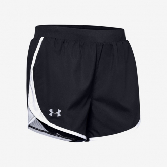 Under Armour - Výpredaj šortky dámske (čierno-biela) 1350196-002