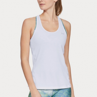 Under Armour - Výpredaj tielko dámske Racer Tank (biela) 1328962-100