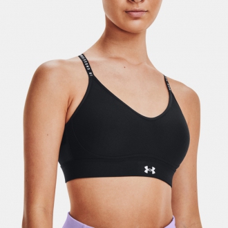 Under Armour - Podprsenka Infinity Covered (čierna) 1363354-001