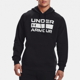 Under Armour - Výpredaj pánska mikina s kapucňou (čierna) 1366363-001