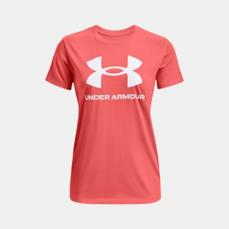 Under Armour - Výpredaj tričko dámske s logom (oranžová) 1356305-852