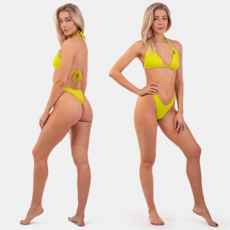 NEBBIA - Trojuholníkové bikini 450 (green)