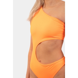 NEBBIA - Asymetrické monokini na jedno rameno 458 (orange)