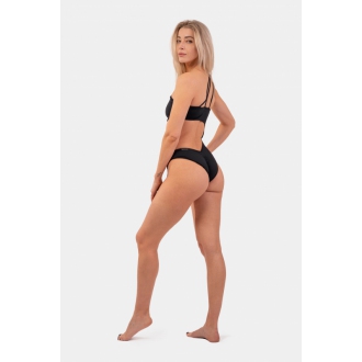 NEBBIA - Plavky monokini na jedno rameno 459 (black)