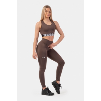 NEBBIA - Dámske legíny Classic Performance 403 (brown)