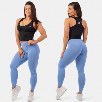 NEBBIA - Dámske crop tielko 422 (black)