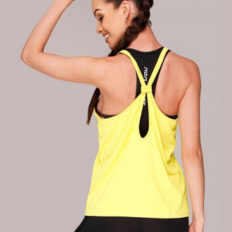 NDN - Voľné tričko dámske BELLA X152 (žltá)