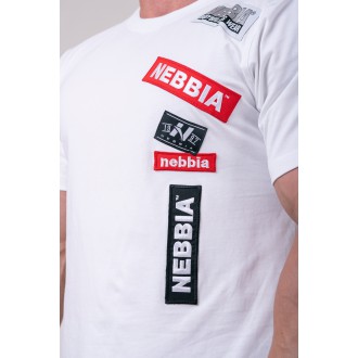 NEBBIA - Výpredaj BOYS tričko pánske 171 (white)