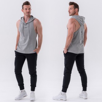 NEBBIA - Pánske fitness tepláky Slim fit 321 (black)