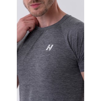 NEBBIA - Pánske športové tričko 325 (dark grey)