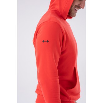 NEBBIA - Pánska fitness mikina 331 (red)