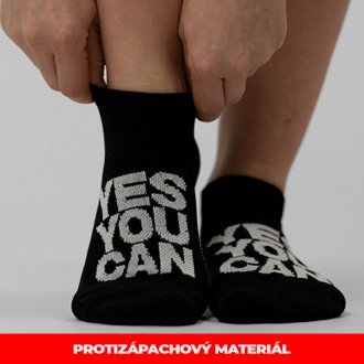 NEBBIA - Ponožky členkové YES YOU CAN 122 UNISEX (black)