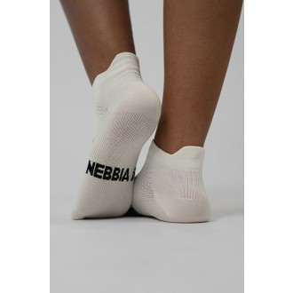 NEBBIA - Ponožky členkové YES YOU CAN 122 UNISEX (white)