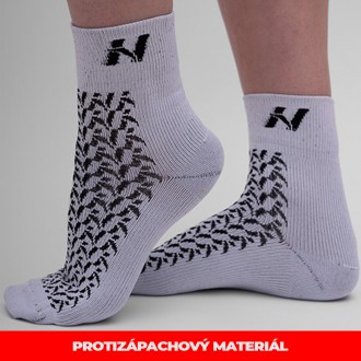 NEBBIA - Ponožky športové stredná dlĺžka UNISEX 130 (light grey)