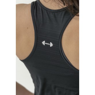 NEBBIA - Fitness tielko dámske 439 (black)