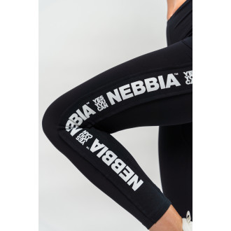 NEBBIA - Legíny s vysokým pásom ICONIC 209 (black)