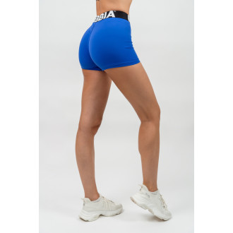 NEBBIA - Fitness šortky s vysokým pásom GLUTE PUMP 240 (blue)