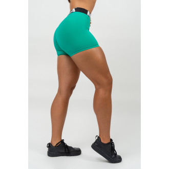 NEBBIA - Fitness šortky s vysokým pásom GLUTE PUMP 240 (green)