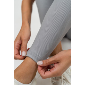 NEBBIA - Tvarujúce legíny s vysokým pásom GLUTE PUMP 247 (light grey)