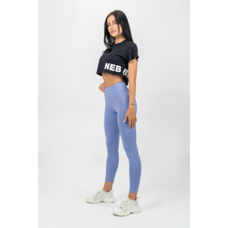 NEBBIA - Crop top tričko POWERHOUSE 279 (black)