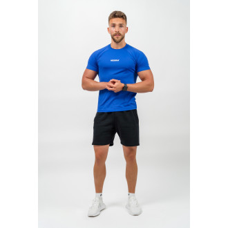 NEBBIA - Pánske kompresné tričko športové 339 (blue)