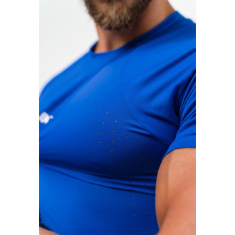 NEBBIA - Pánske kompresné tričko športové 339 (blue)