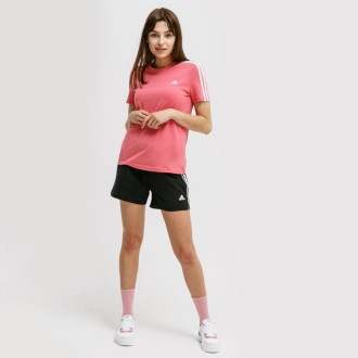 ADIDAS - Výpredaj dámske tričko Slim 3-STRIPES (hazy rose) GL0787