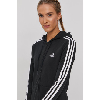 ADIDAS - Mikina dámska 3 STRIPES (čierna) GL0792