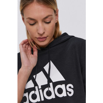 ADIDAS - Čierna mikina s kapucňou dámska GM5514